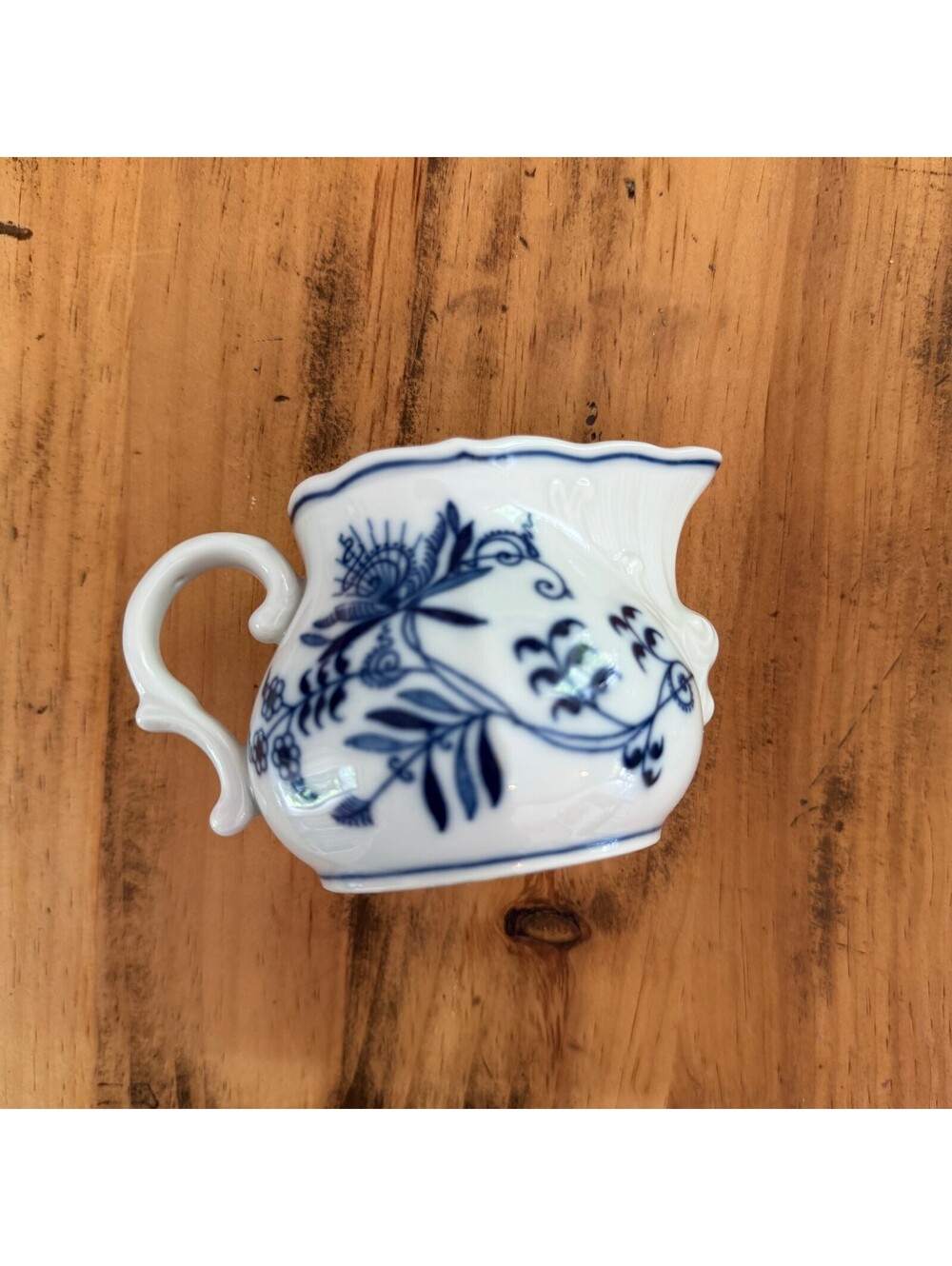 Vintage Blue Danube Fine China - Creamer Pitcher (Blue Onion)